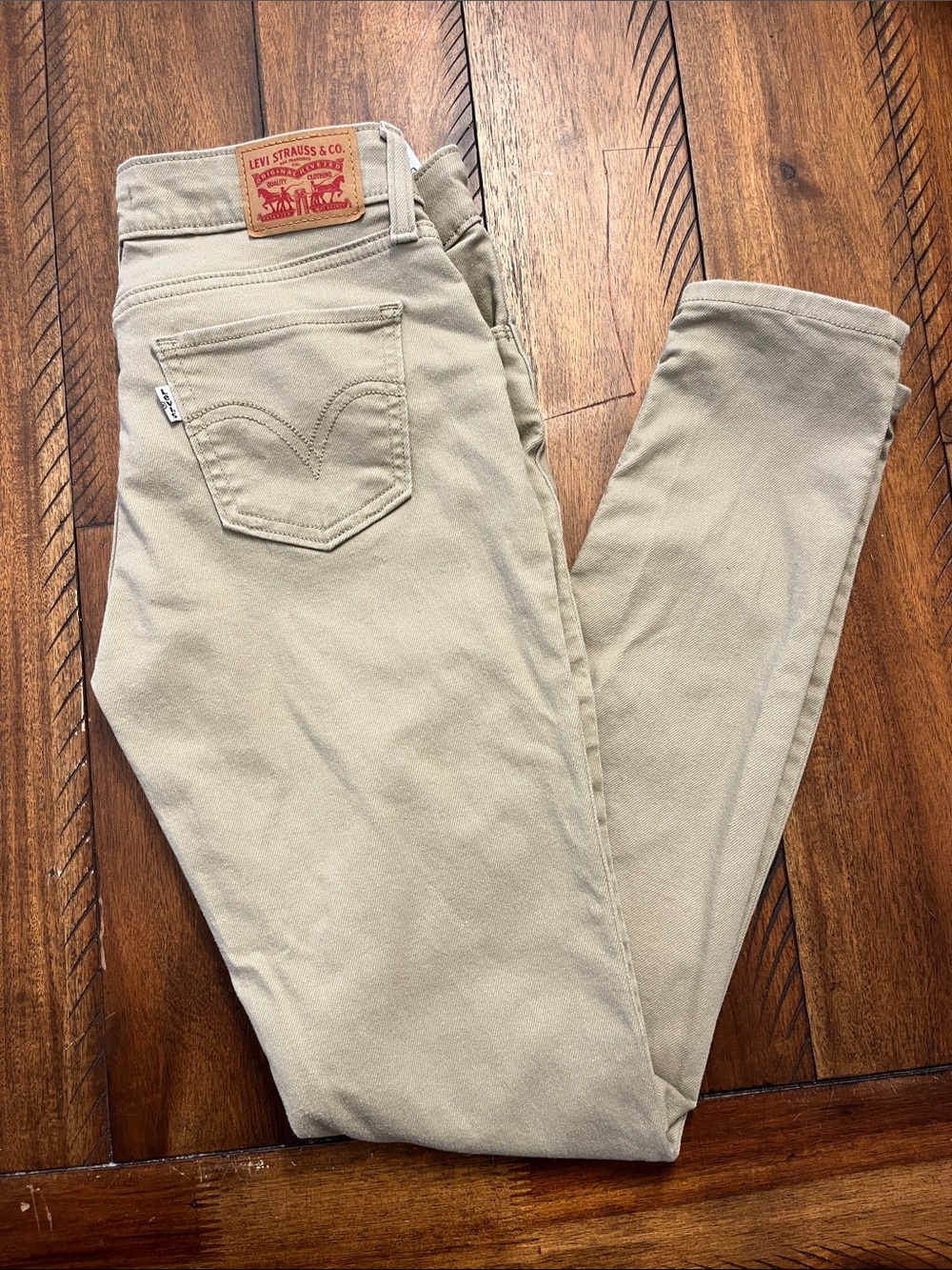Levi's Men's Beige Skinny Jeans